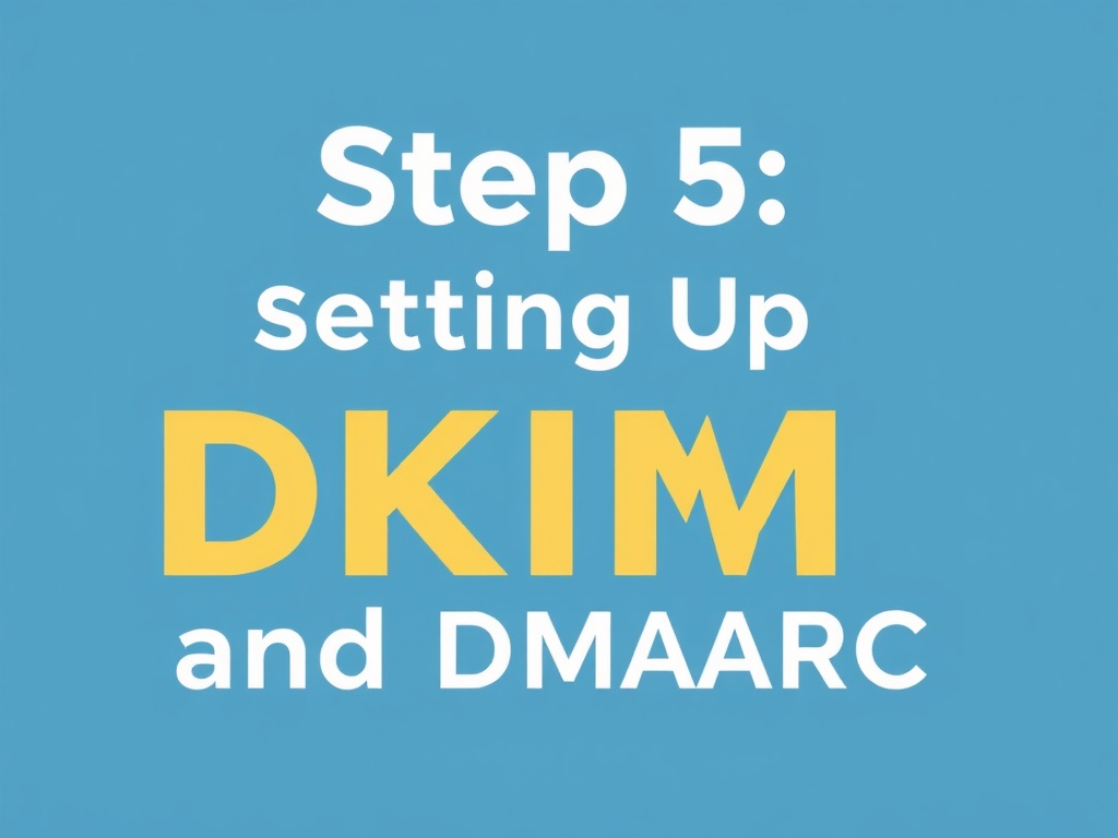 Step 5: Setting Up DKIM and DMARC